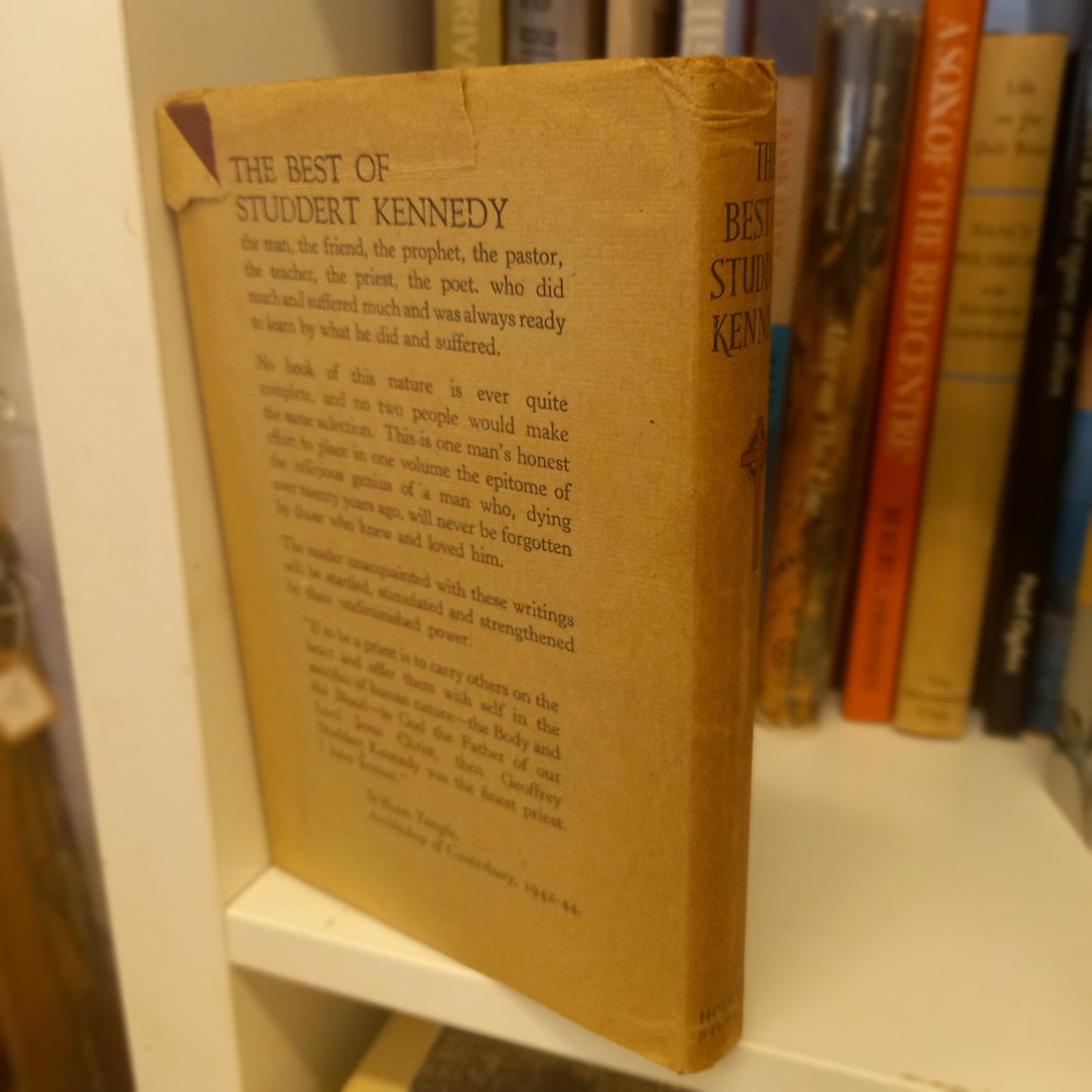 The Best of G. A. Studdert-Kennedy (Woodbine Willie) – Selected by a Friend (1947, Hardcover)-Book – Christian Literature / War Poetry & Prose-Tilbrook and Co