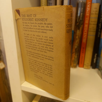 The Best of G. A. Studdert-Kennedy (Woodbine Willie) – Selected by a Friend (1947, Hardcover)-Book – Christian Literature / War Poetry & Prose-Tilbrook and Co