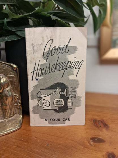 1950s General Motors-Holden’s Good Housekeeping in Your Car pamphlet issued by the Service Division part number 7375229.