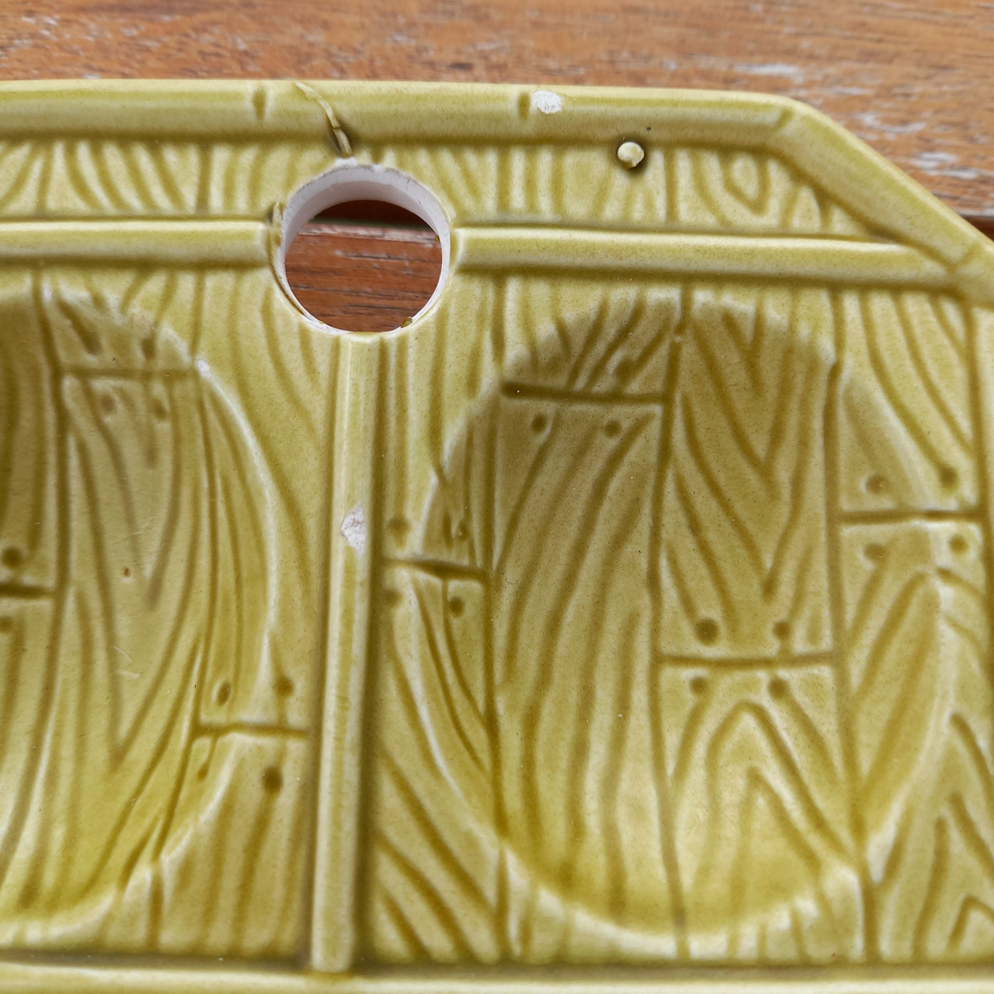 Vintage Green Ceramic Devilled Egg Hanging Dish – Made in Japan-Vintage Kitchenware-Tilbrook and Co