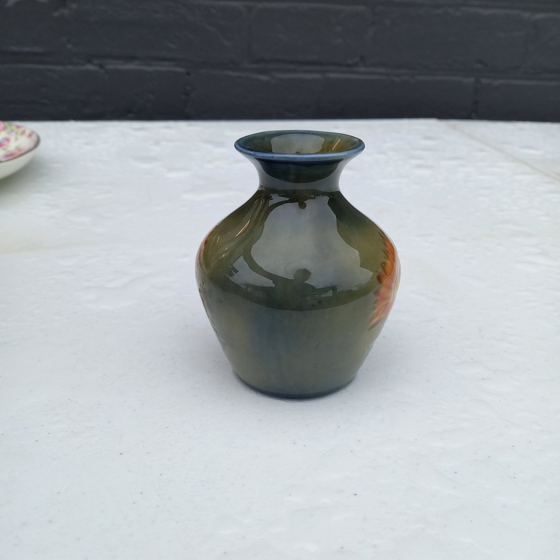 Vintage Wade Ireland Ceramic Bud Vase – Sunflower Design, c.1970-Vintage Vase-Tilbrook and Co