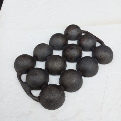 Vintage Cast Iron Gem Scone Tray – Rectangular Baking Pan-Vintage Kitchenware-Tilbrook and Co