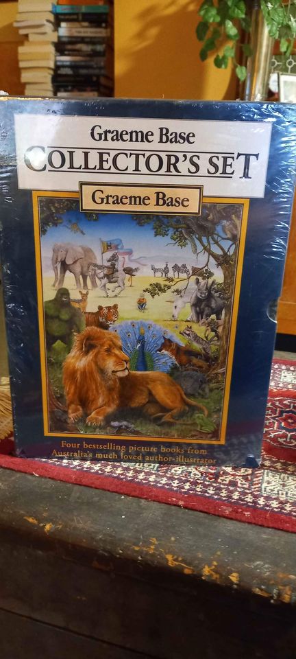 Graeme Base boxed set of 4 books-Book-Tilbrook and Co