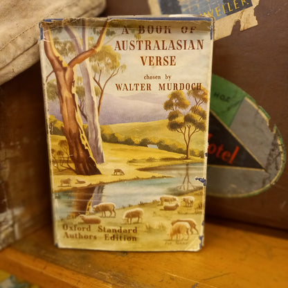 A Book of Australasian Verse chosen by Walter Murdoch-Book-Tilbrook and Co