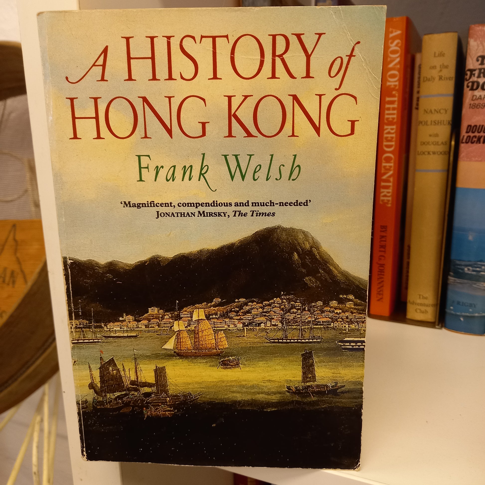 A History of Hong Kong by Frank Welsh-Book-Tilbrook and Co
