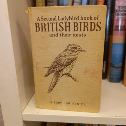 A Second Ladybird Book of British Birds and Their Nests by B. Vesey-Fitzgerald, Illustrated by A.W. Seaby (1954)-Book - Vintage children’s nonfiction / Natural history-Tilbrook and Co