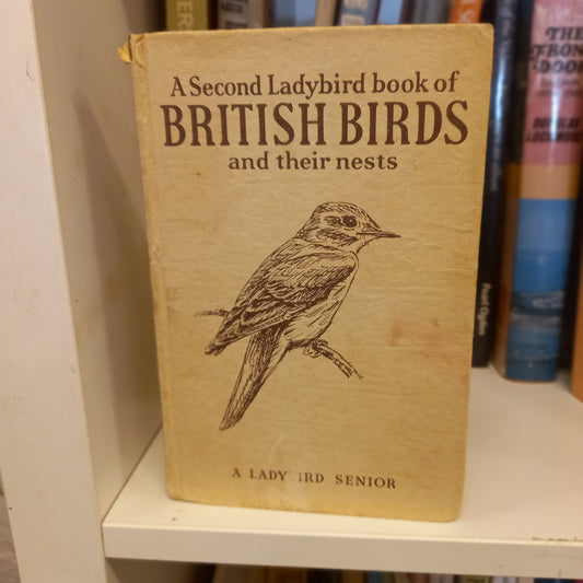 A Second Ladybird Book of British Birds and Their Nests by B. Vesey-Fitzgerald, Illustrated by A.W. Seaby (1954)-Book - Vintage children’s nonfiction / Natural history-Tilbrook and Co