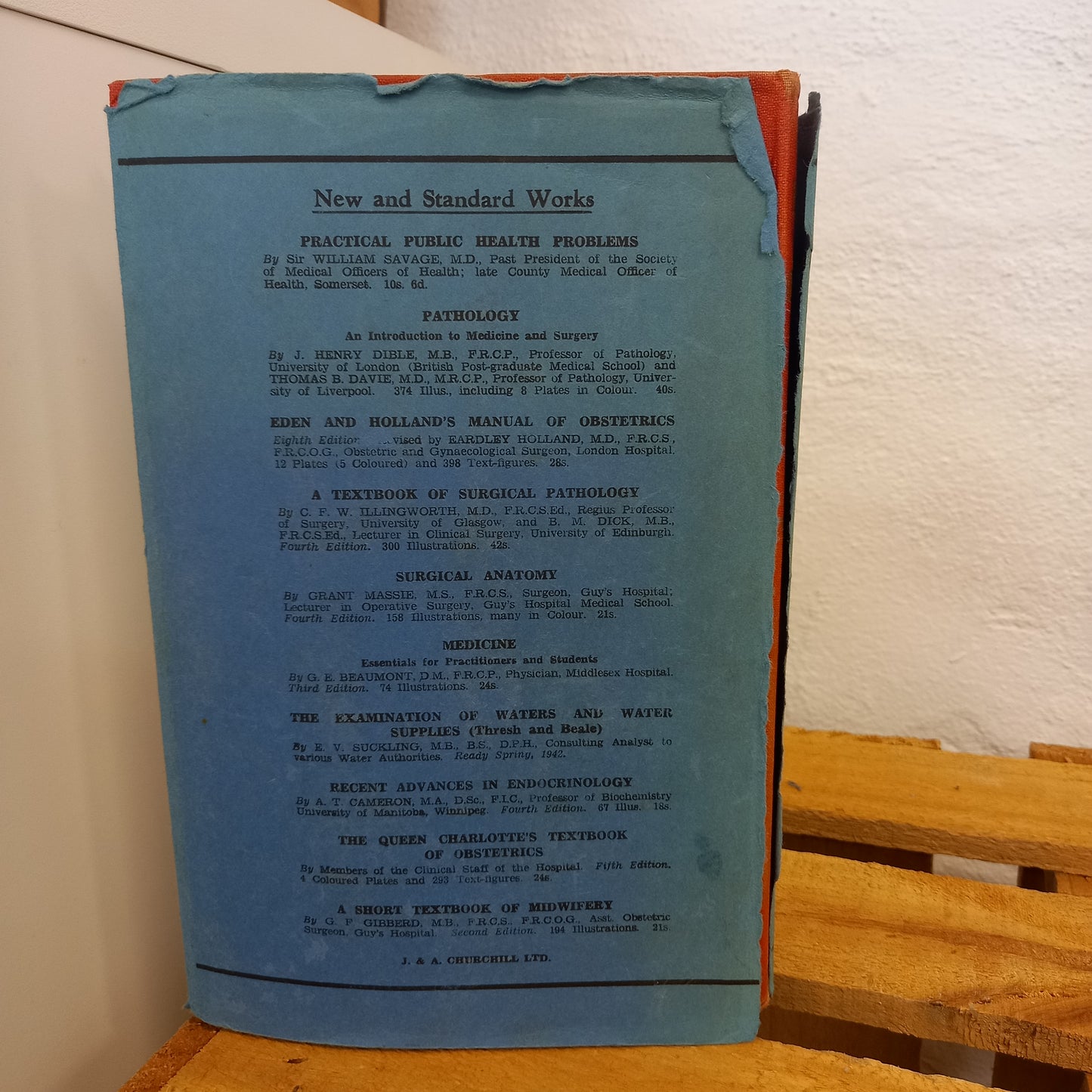 A Handbook of Ophthalmology by Humphrey Neame & F. A. Williamson-Noble (1942, Hardcover)-Book – Medical Textbook / Vintage Ophthalmology Reference-Tilbrook and Co