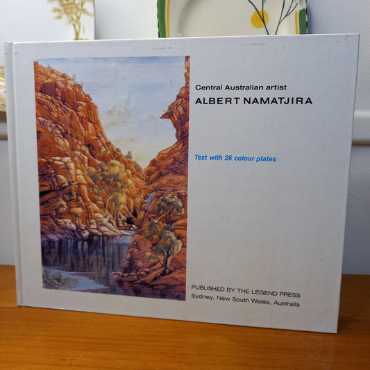 Albert Namatjira by John Brackenreg-Book-Tilbrook and Co