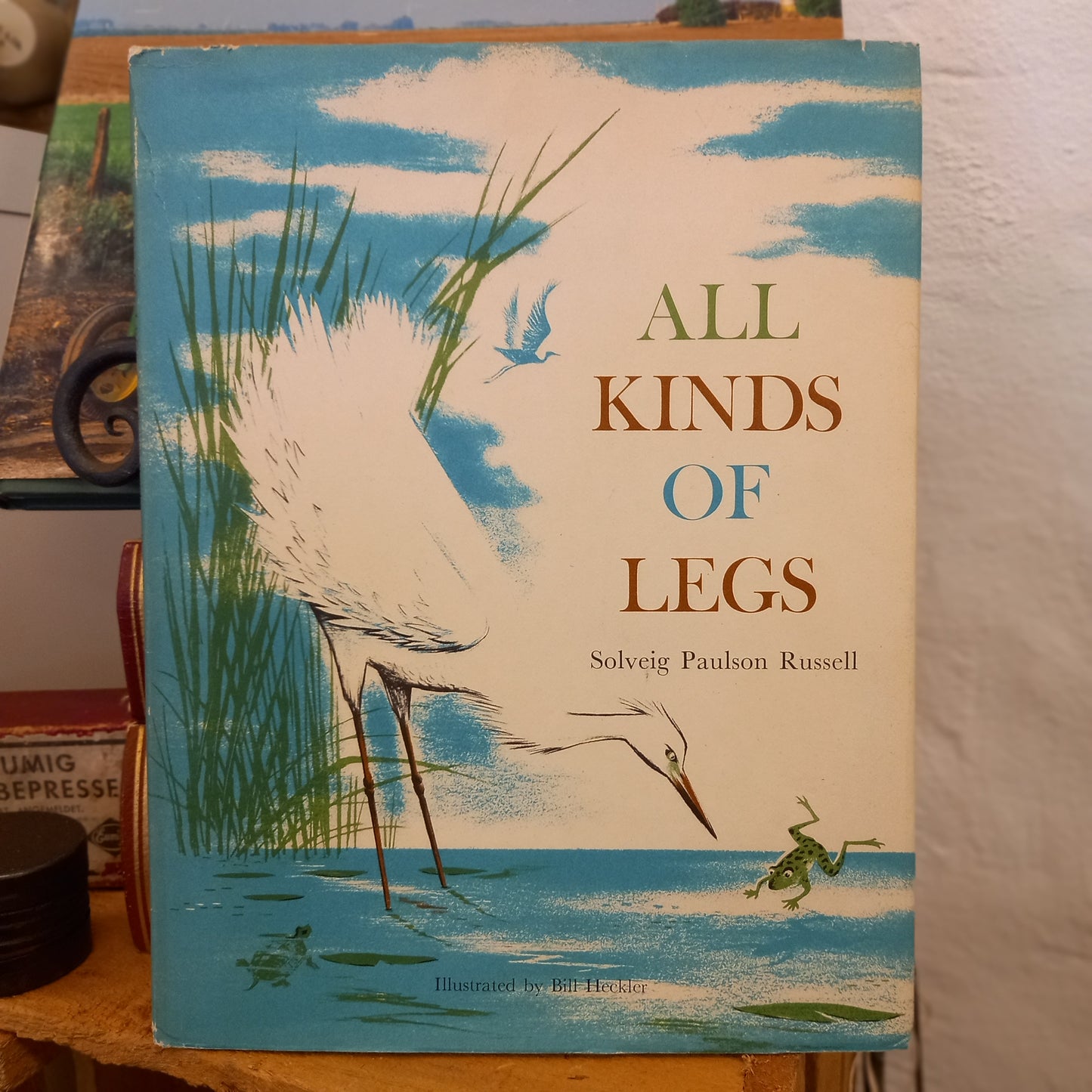 All Kinds of Legs by Solveig Paulson Russell (1964)-Book - Vintage Children's Science Book-Tilbrook and Co