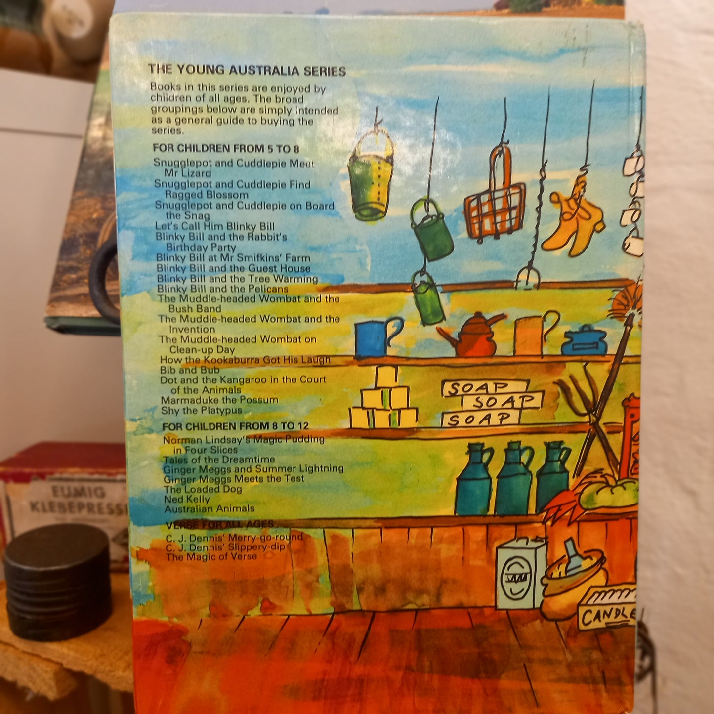 Ambrose Kangaroo Delivers the Goods by Elizabeth MacIntyre (1978)-Book - Vintage Children's Books, Illustrated Fiction-Tilbrook and Co