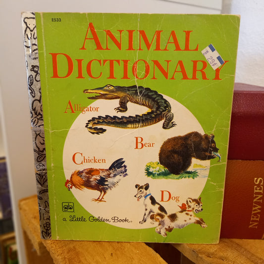 Animal Dictionary – Jane Werner Watson (Golden Press, 1978)-Children’s nonfiction / Vintage educational / Animal reference-Tilbrook and Co