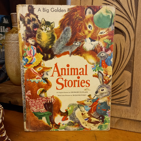 Animal Stories: A Big Golden Book #8008 by Georges Duplaix-Book-Tilbrook and Co