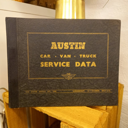 Austin Car, Van & Truck Service Data – Publication No. 543 (September 1950)-Vintage Automotive Workshop Manual / Service Data Book-Tilbrook and Co