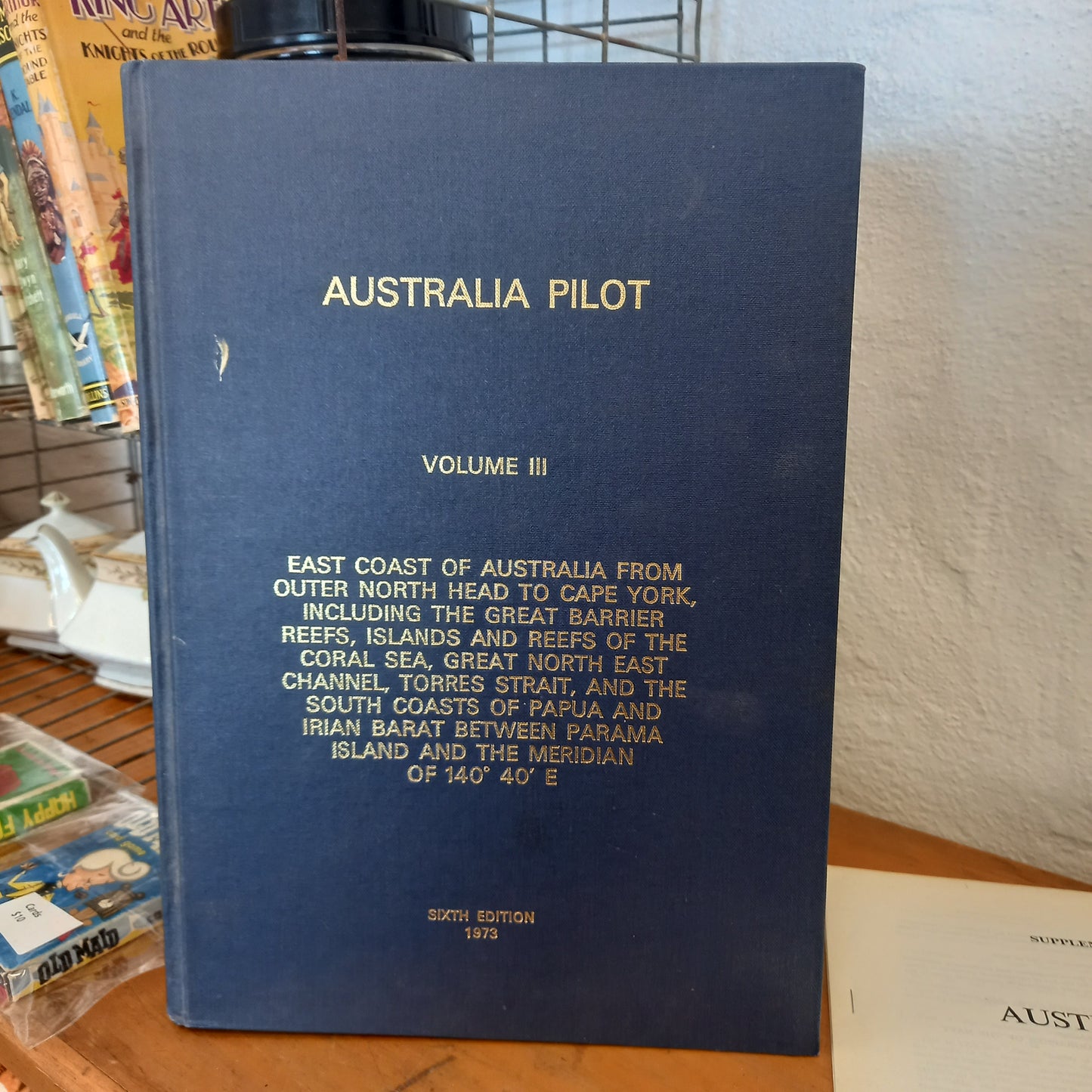 Australia Pilot: Volume III-Book-Tilbrook and Co