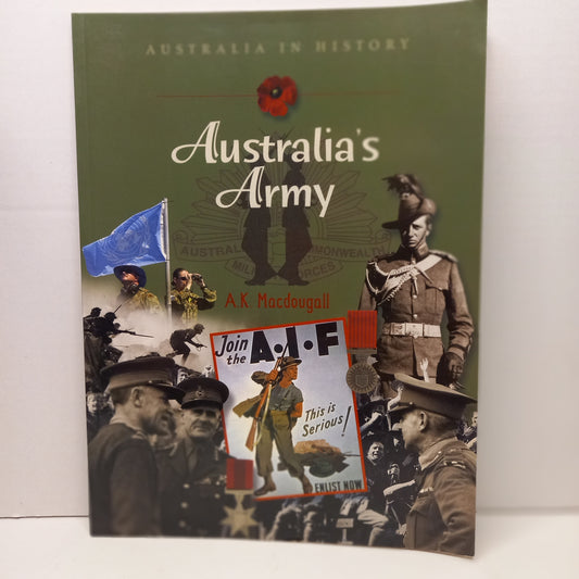 Australia's Army (Australia in History) by A.K. Macdougall-Book-Tilbrook and Co