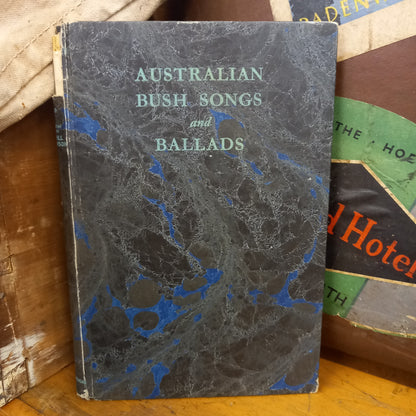 Australian Bush Songs and Ballads edited by Will Lawson-Book-Tilbrook and Co