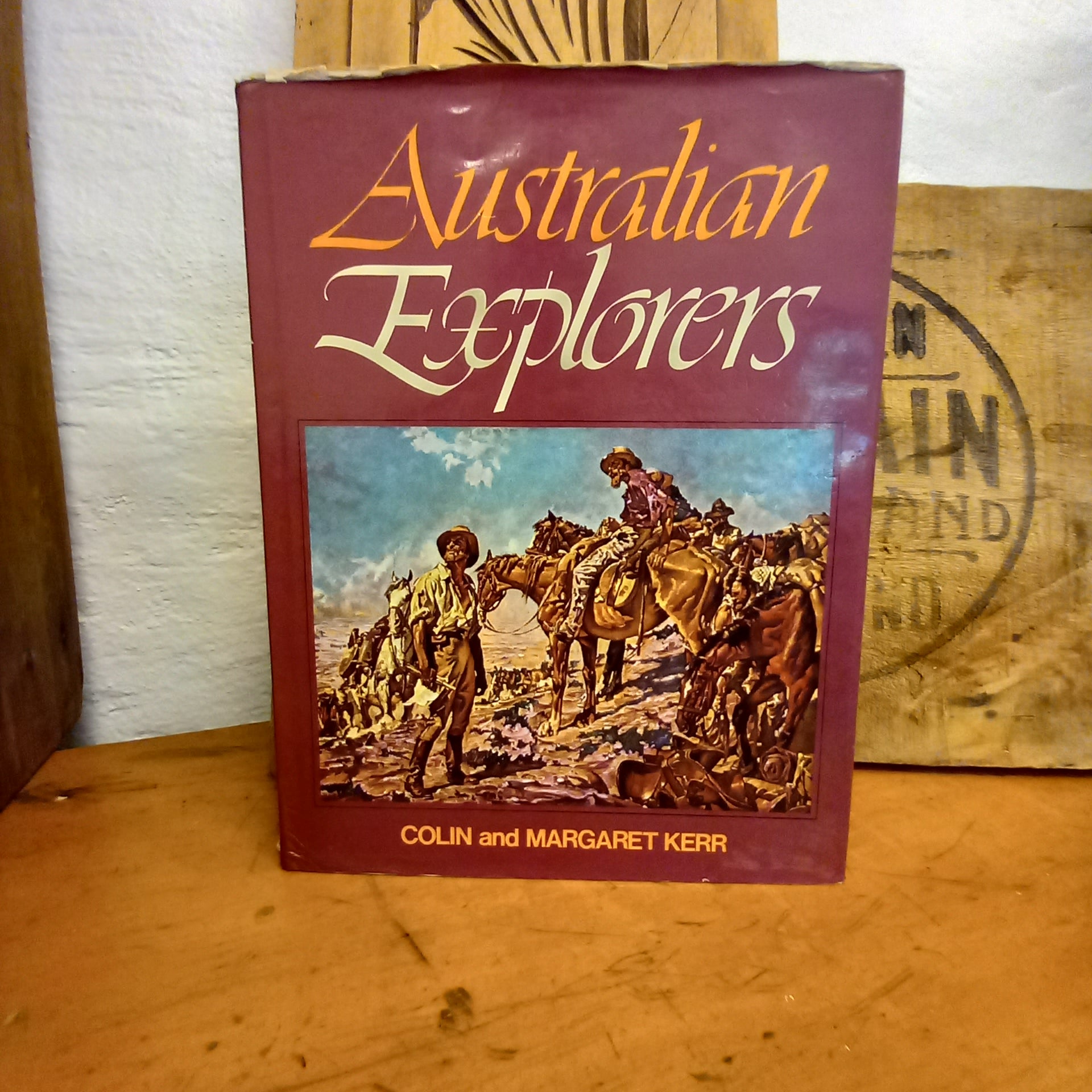 Australian Explorers by Colin and Margaret Kerr-Book-Tilbrook and Co