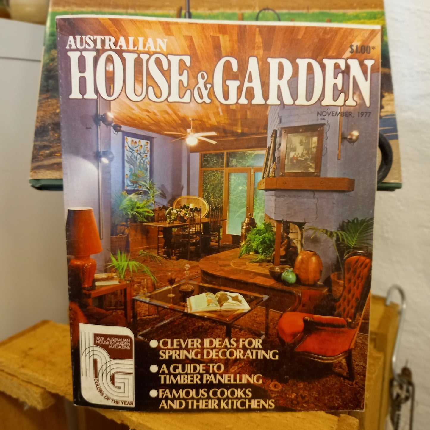 Australian House & Garden Magazine — November 1977-Vintage magazine / Interior design reference-Tilbrook and Co
