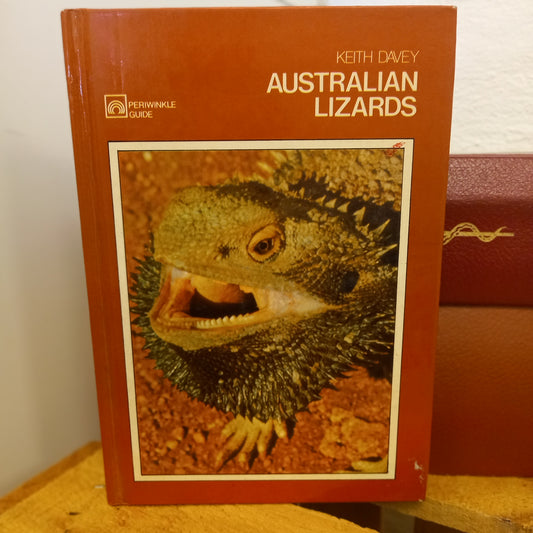 Australian Lizards – Keith Davey (Periwinkle Guide Series)-Book - Field Guide / Reptile Identification / Australian Natural History-Tilbrook and Co