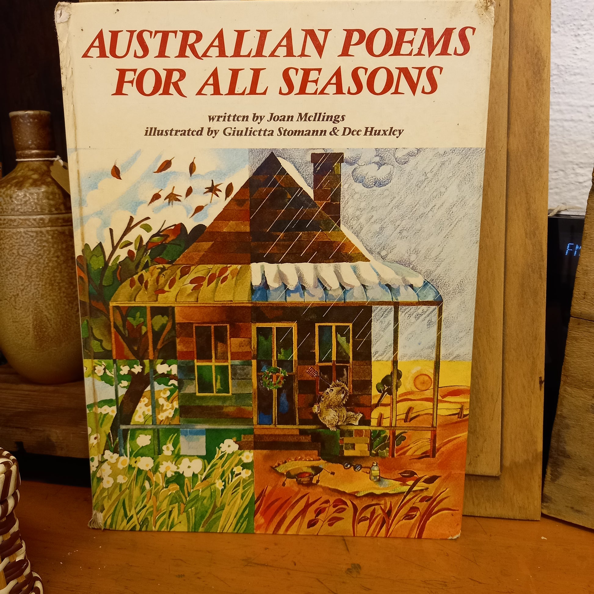 Australian Poems for All Seasons: Spring, Summer Autumn and Winter. by Joan Mellings-Book-Tilbrook and Co