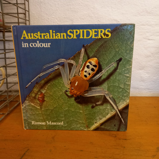 Australian Spiders in Colour by Ramon Mascord-Book-Tilbrook and Co