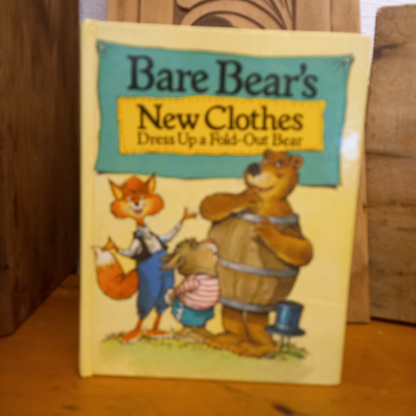 Bare Bear's New Cloths by Peter Seymour Illustrated by Robert Cremins-Book-Tilbrook and Co