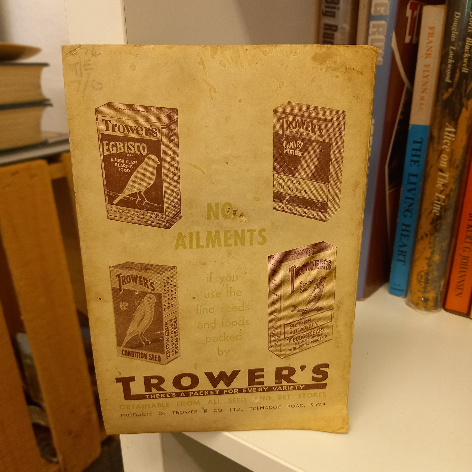 Bird ailments and accidents: their treatment and cure by Claude St John-Books-Tilbrook and Co