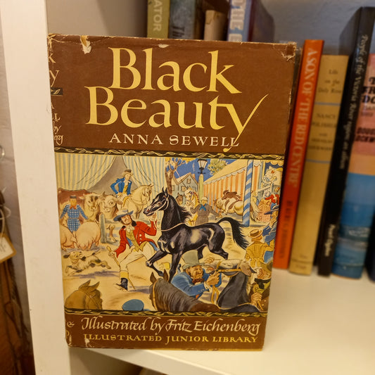 Black Beauty: An Autobiography of a Horse – Anna Sewell, Illustrated by Fritz Eichenberg (1978, Grosset & Dunlap)-Book - Vintage Children's Books, Illustrated Fiction/Animal Stories/Literary Classics-Tilbrook and Co