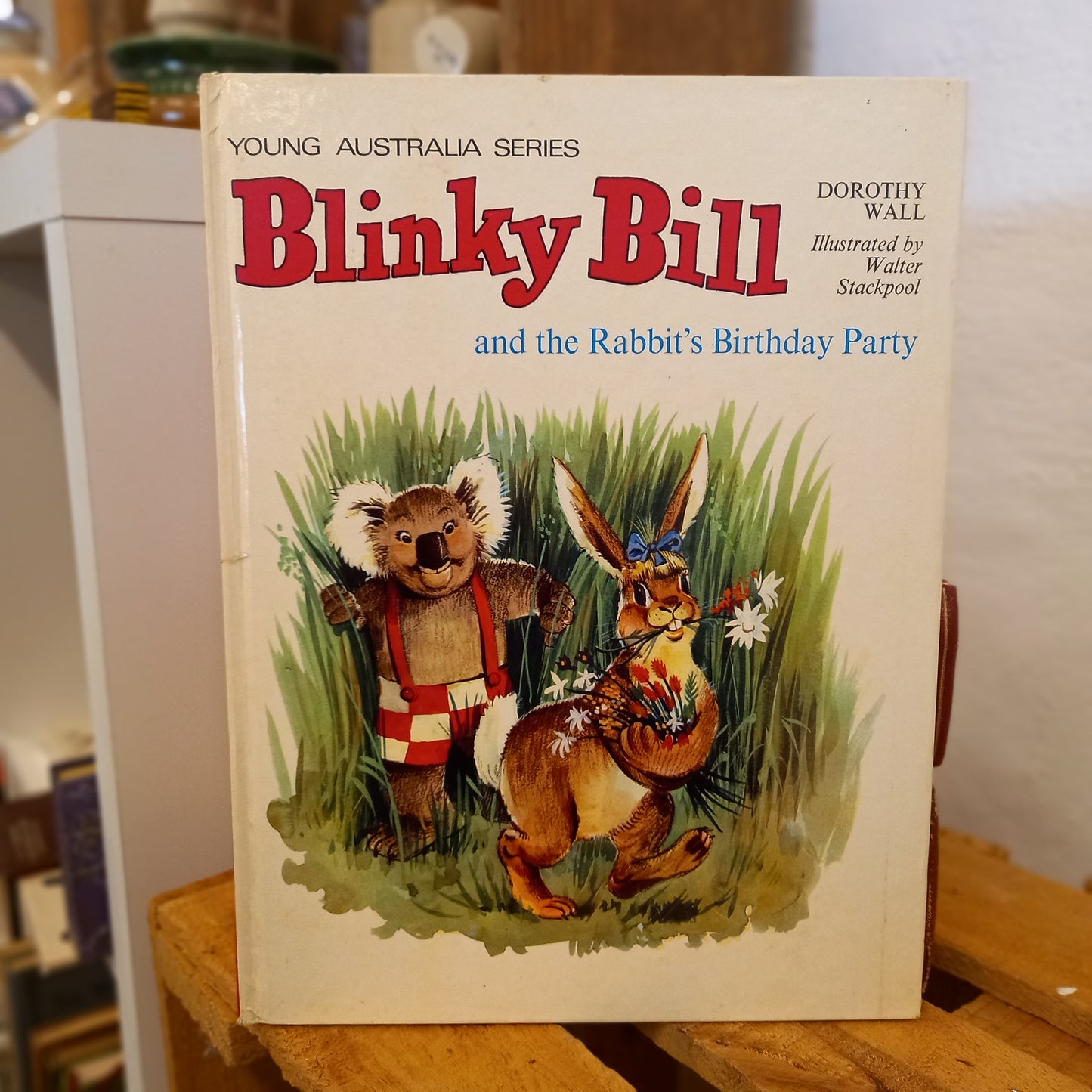 Blinky Bill and the Rabbit's Birthday Party – Adapted by Carol Odell (1974)-Book - Australian children’s fiction / Picture book / Classic character adaptation-Tilbrook and Co