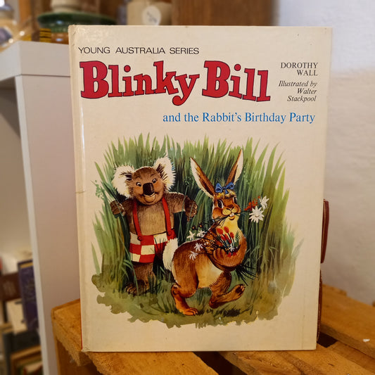 Blinky Bill and the Rabbit's Birthday Party – Adapted by Carol Odell (1974)-Book - Australian children’s fiction / Picture book / Classic character adaptation-Tilbrook and Co
