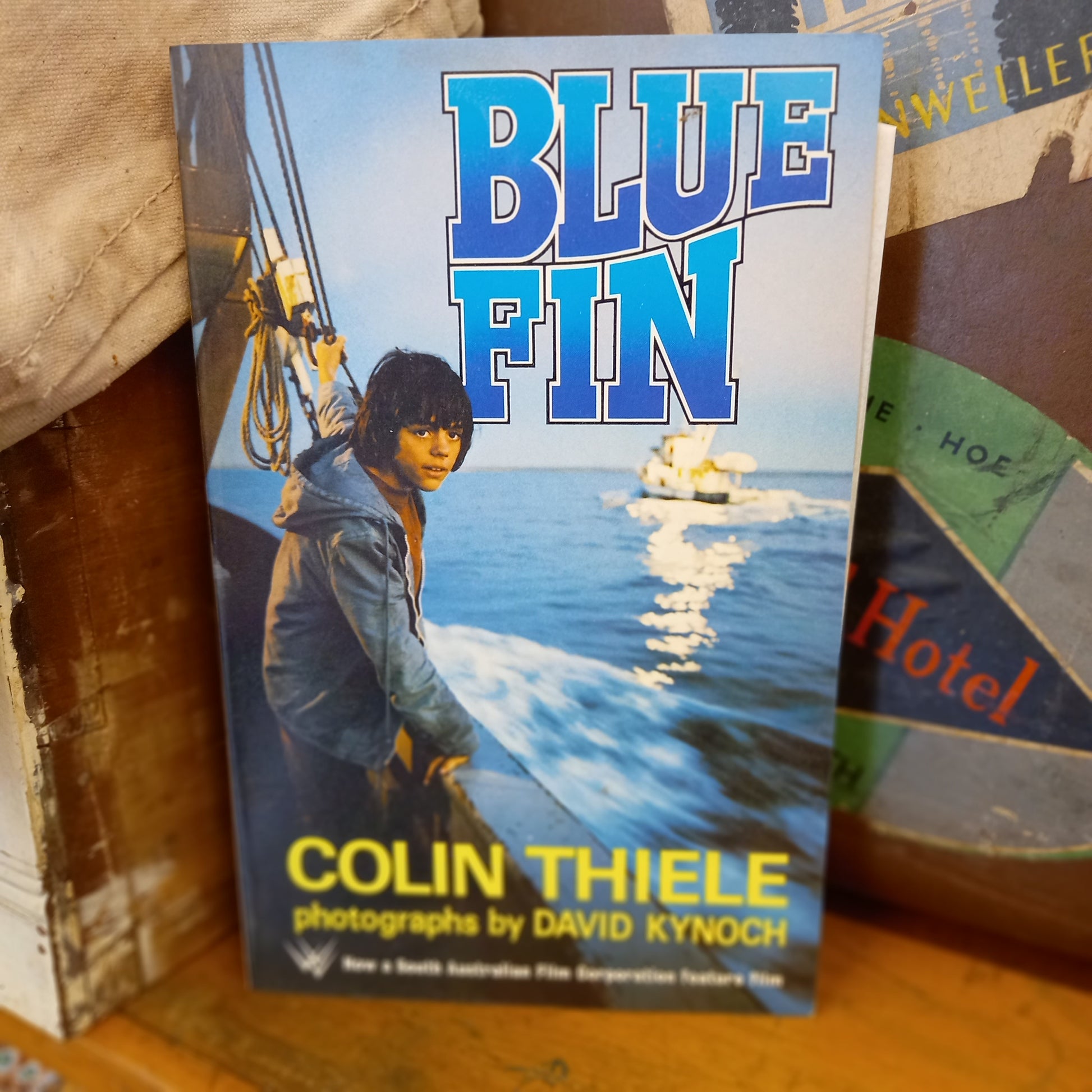 Blue Fin by Colin Thiele (film tin-in)-Book-Tilbrook and Co