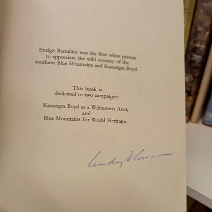 Blue Mountains to Bridgetown – The Life and Journeys of Barrallier by Andy Macqueen (1993) [Signed Copy]-Book - Australian Exploration & Biography-Tilbrook and Co