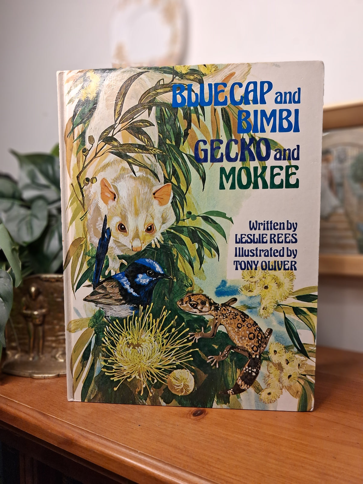 Bluecap and Bimbi; Gecko; and Mokee by Leslie Ree-Vintage Australian Children’s Book / Animal Stories / Australian Bushland Stories-Tilbrook and Co