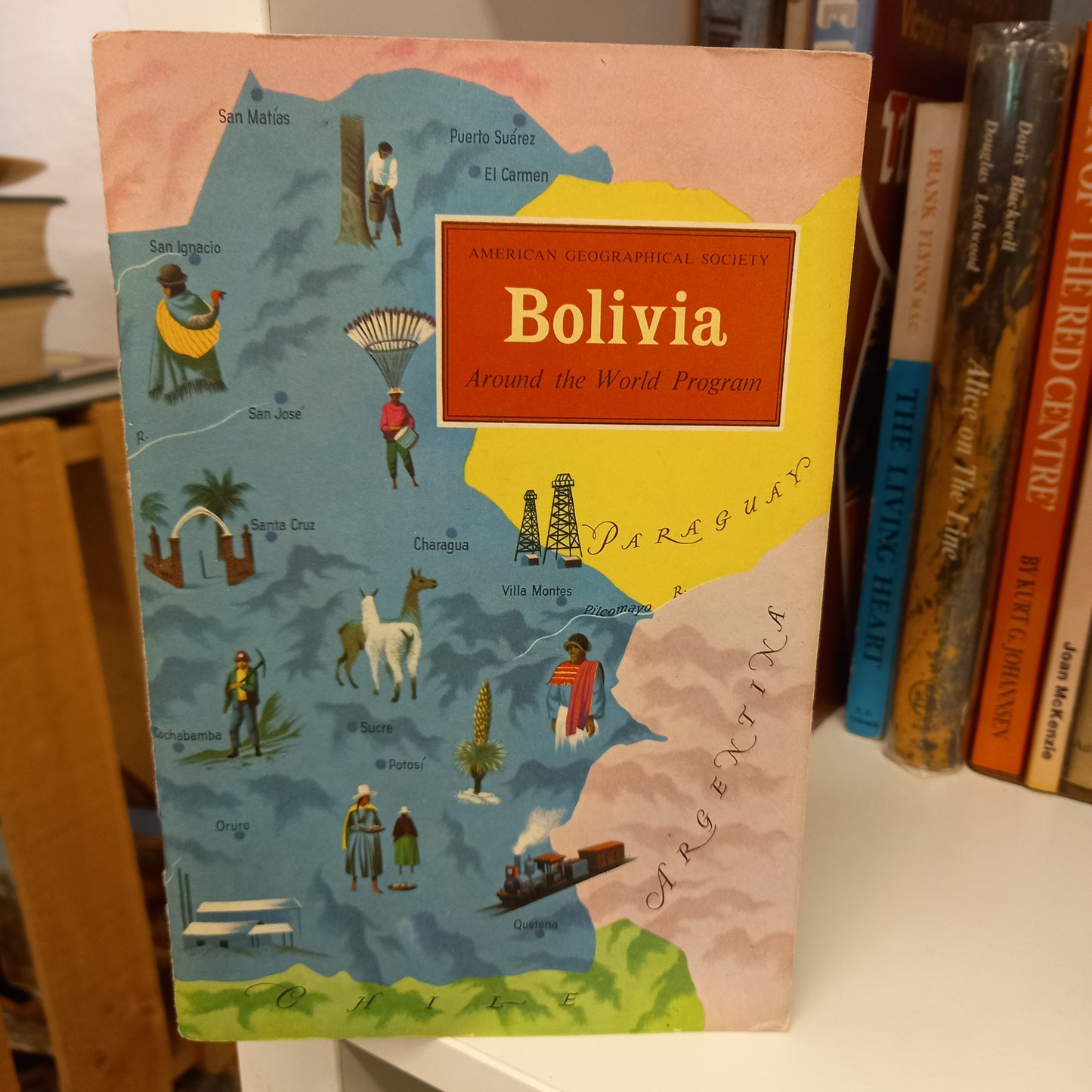 Bolivia Around the World Program (American Geographical Society) by Earl Parker Hanson-Books-Tilbrook and Co