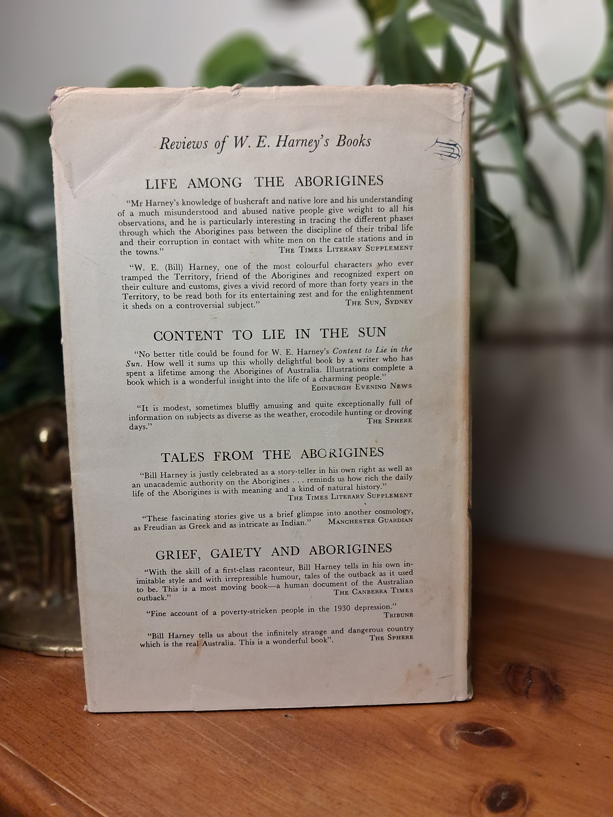 Brimming Billabongs – W.E. (Bill) Harney (1963)-Australian History, Northern Territory History-Tilbrook and Co