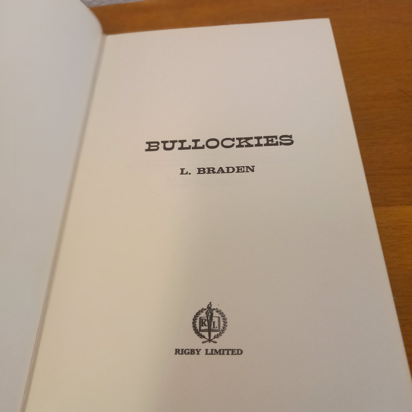 Bullockies by L Baden-Book-Tilbrook and Co