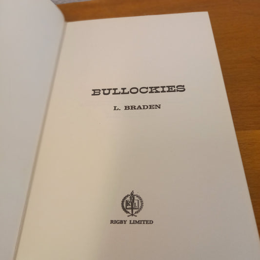 Bullockies by L Baden-Book-Tilbrook and Co