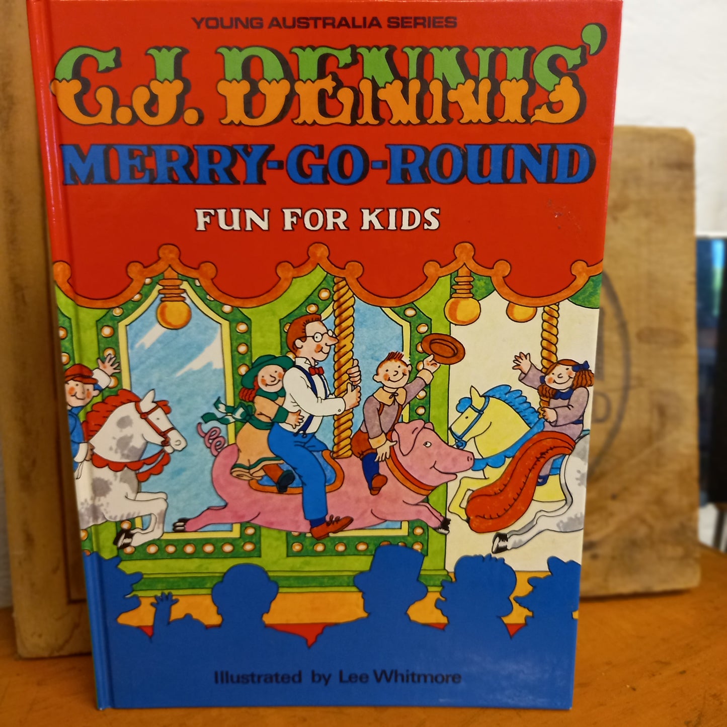 C.J Dennis' Merry-go-Round fun for Kids by C.J. Dennis, Illustrated by Lee Whitmore-Book-Tilbrook and Co