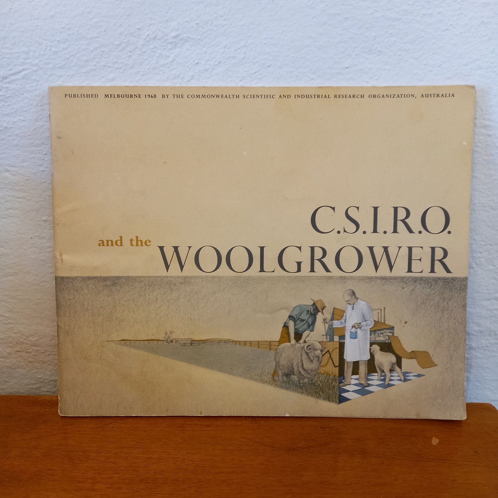 C.S.I.R.O and the Woolgrower-Book-Tilbrook and Co