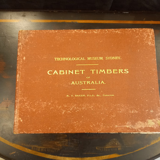 Cabinet Timbers of Australia by R.T Baker-Book-Tilbrook and Co