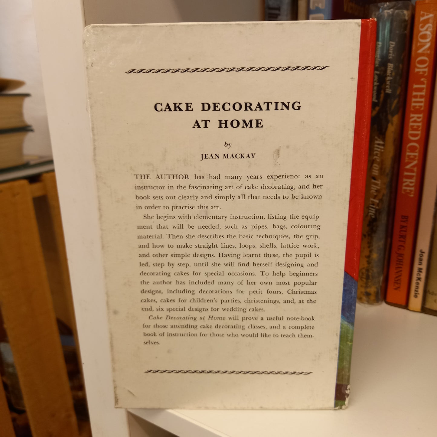 Cake Decorating at Home by Jean Mackay-Books-Tilbrook and Co