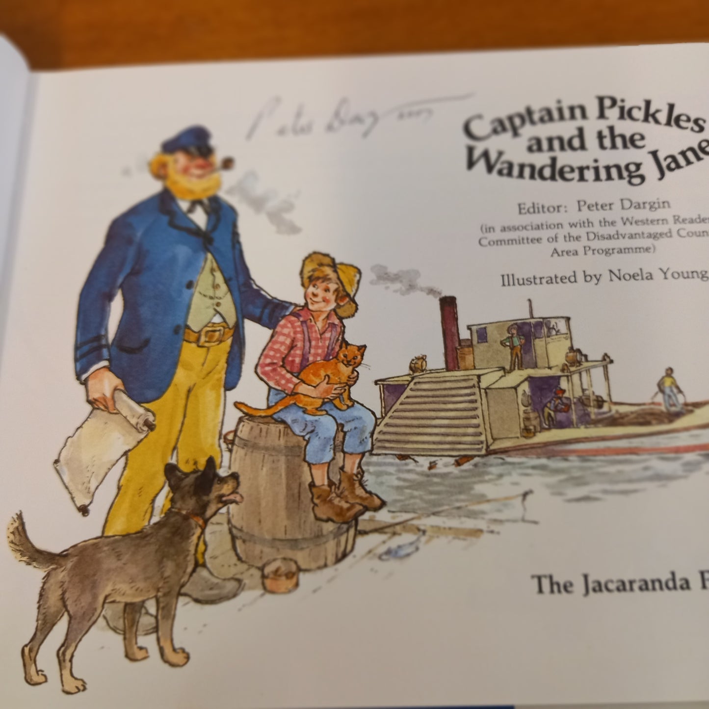 Captain Pickles and the Wandering Jane by Peter Editor Dargin-Book-Tilbrook and Co