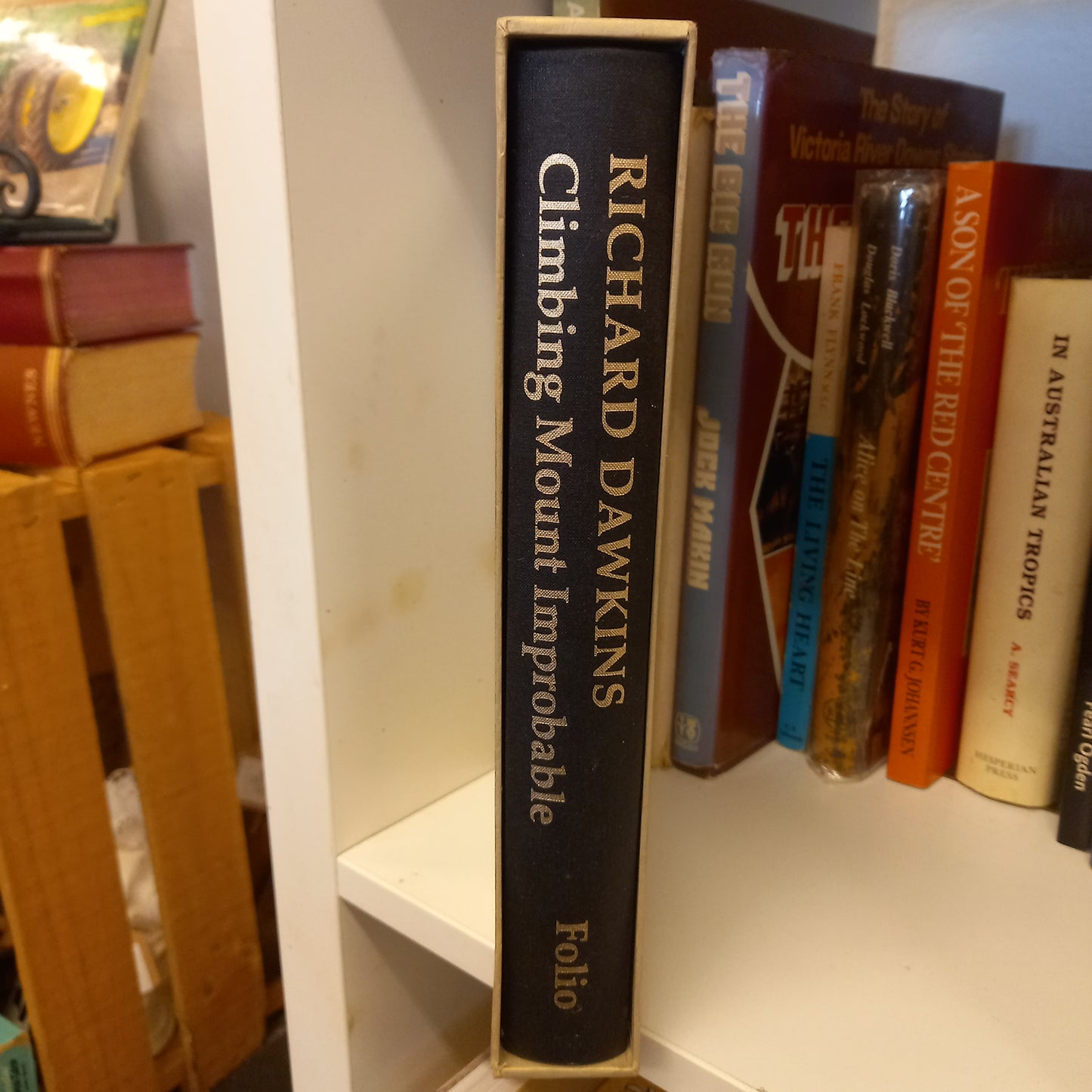 Climbing Mount Improbable by Richard Dawkins (Folio Society Edition, 2008)-Book - Popular science / Evolutionary biology / Collectible Folio Society edition-Tilbrook and Co
