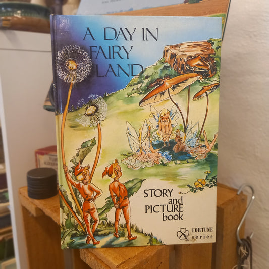 A Day in Fairy Land by Ana Mae Seagren & Sigrid Rahmas – Vintage Fortune Series Hardcover-Books-Tilbrook and Co