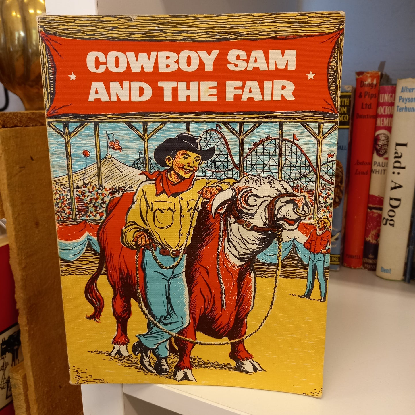 Cowboy Sam and the Fair by Edna Walker Chandler-book-Tilbrook and Co