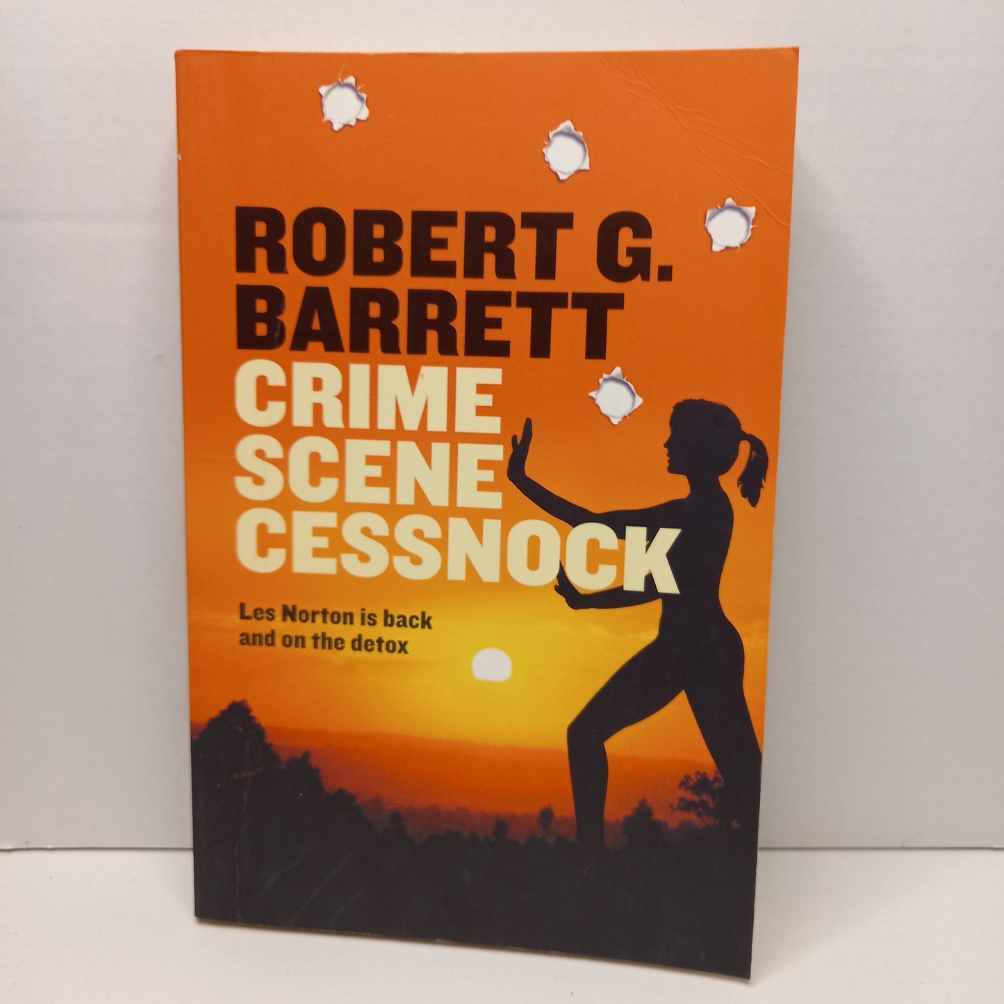 Crime Scence Cessnock by Robert G Barrett-Book-Tilbrook and Co