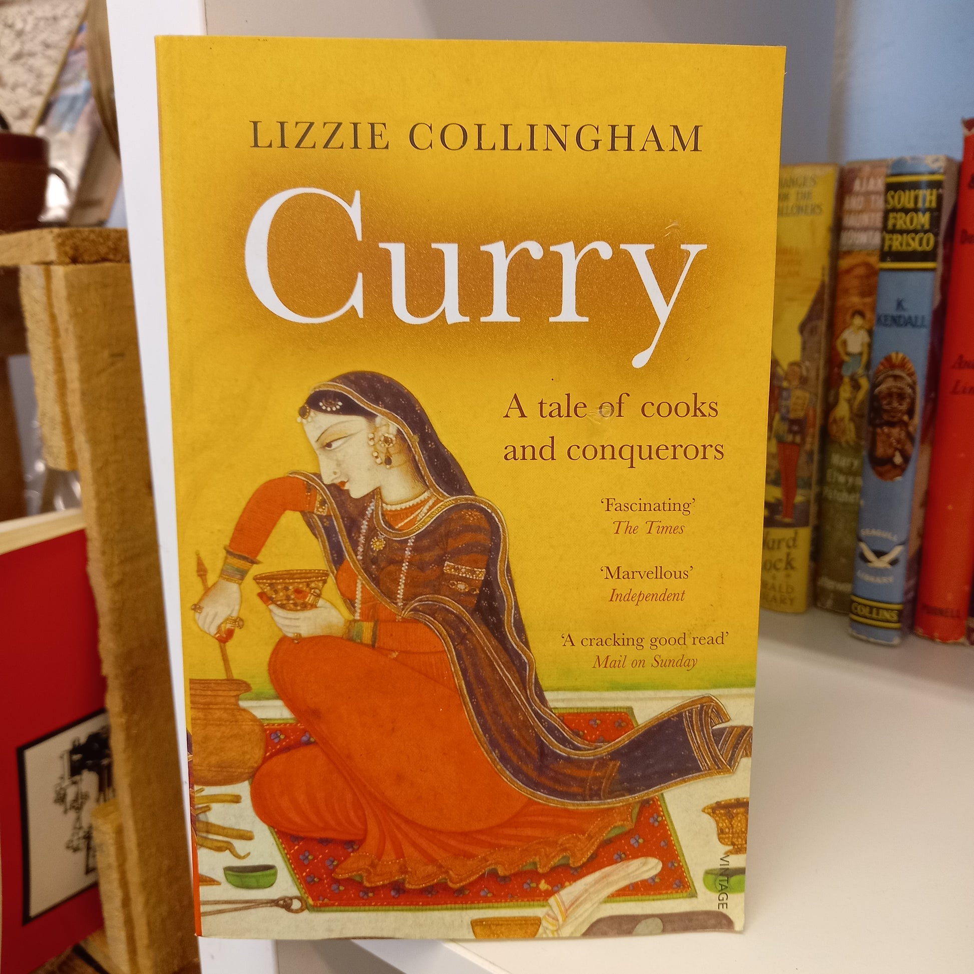 Curry: A Tale of Cooks and Conquerors by E. M. Collingham-Book-Tilbrook and Co