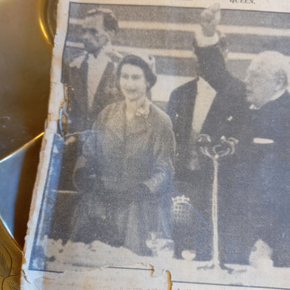 Daily Mirror May 28 1953 No 14, 407 - The Toast is 'The Queen'-Ephemera-Tilbrook and Co