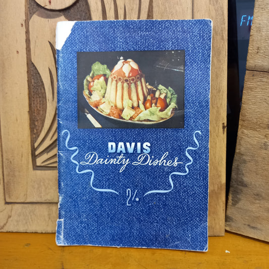 Davis Dainty Dishes by Davis Gelatine-Ephmera-Tilbrook and Co